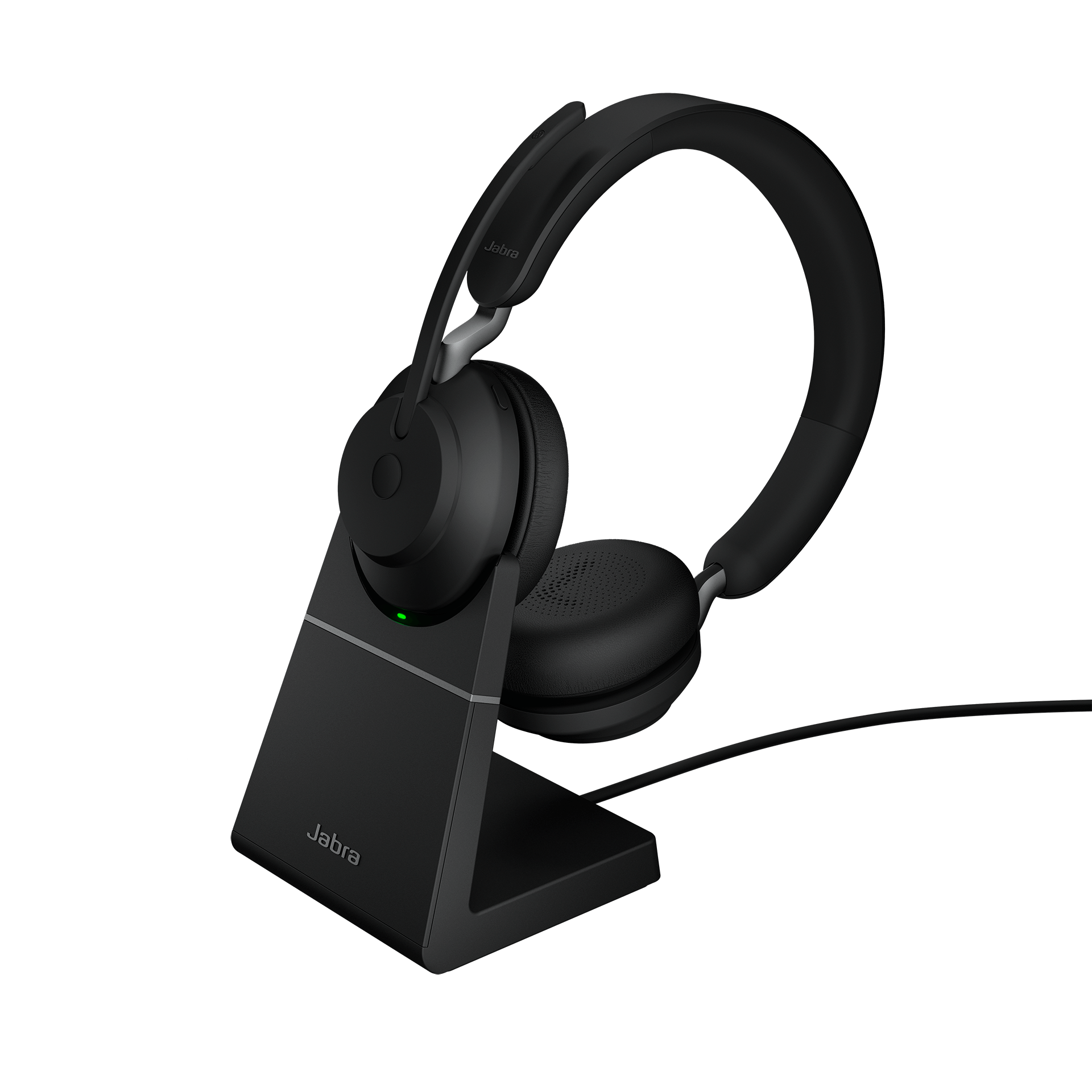Jabra Evolve2 65 UC Black Stereo Docked
