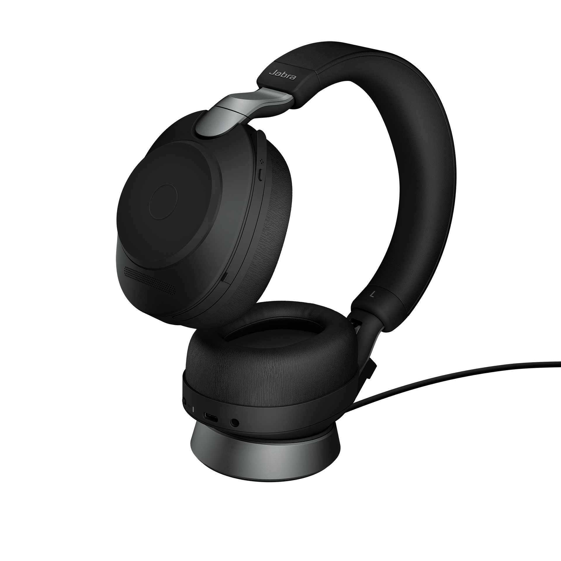 Jabra Evolve2 85 UC Black Docked