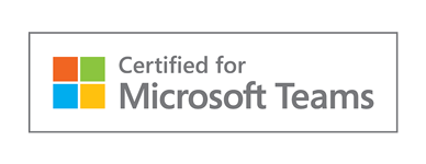 Microsoft Teams certified logo