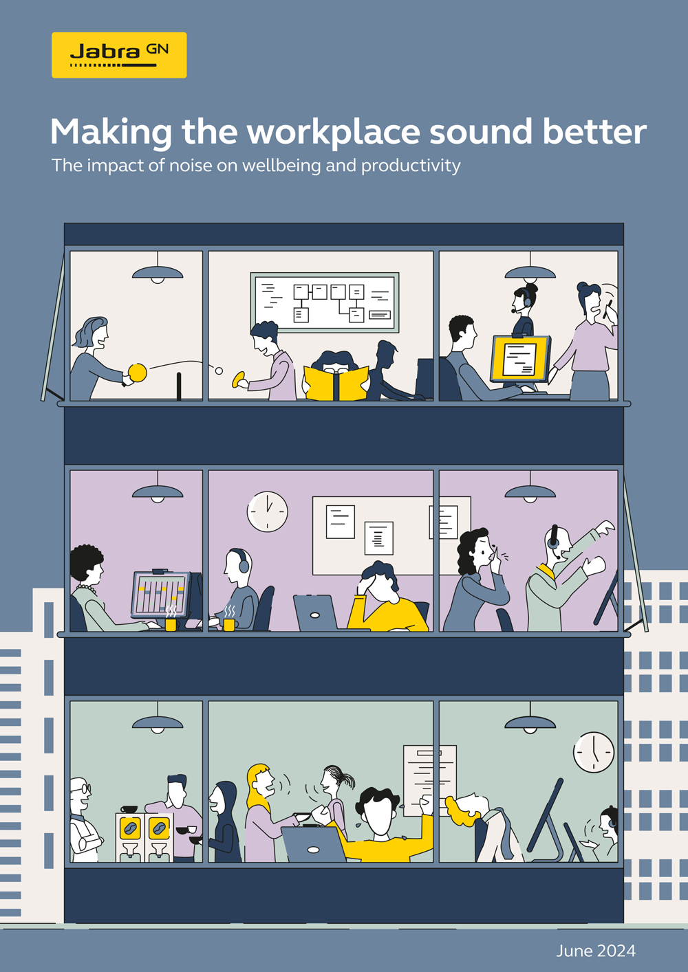 Example image of the Jabra LSE report