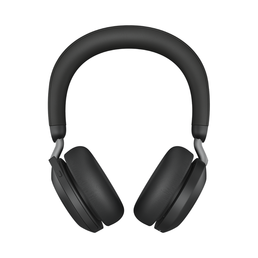 Jabra Evolve2 75 - USB-C UC with Charging Stand - Black